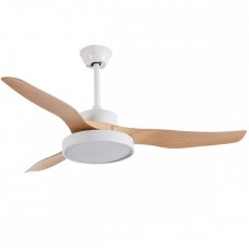 Ανεμιστήρας Οροφής LED CCT 2500lm 45W Με 3 Πτερύγια Wifi & Remote Control NITINAT